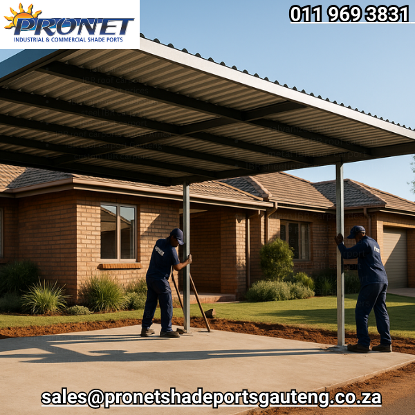 Installation and Repairs of IBR Carports in Gauteng
